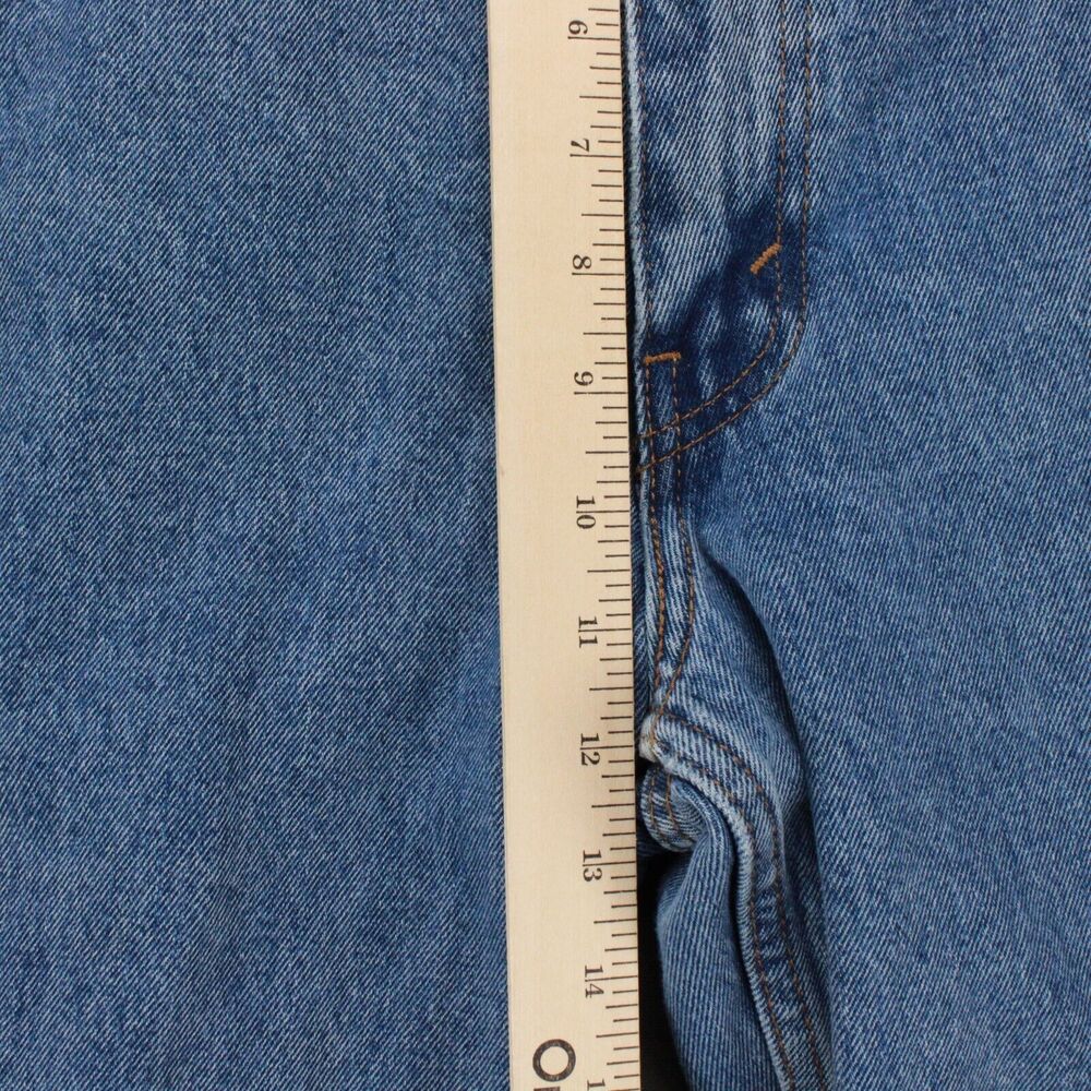 Levis 550 Relaxed Fit Taper Leg Jeans Mens 38x30 Blue Denim - Picture 7 of 12